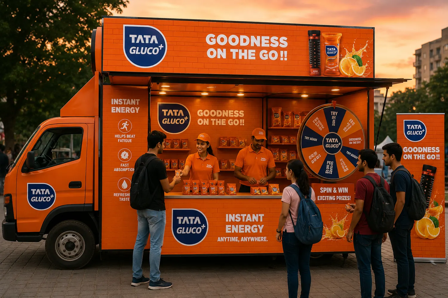 MAGGI activation MAGGI experiential marketing agency activation by Samplrr