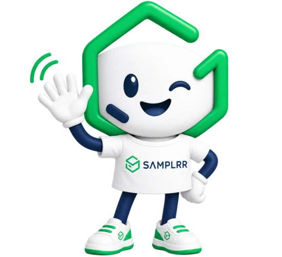 Samplrr mascot